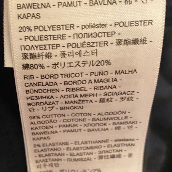 SOLD - Levi’s Blue and black tie dye sweatshirt hoodie (NEW WITH TAGS) Size: XL - Picture 6 of 9